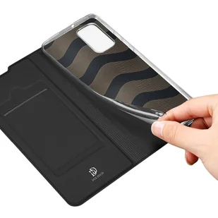 Dux Ducis Skin Pro kabura etui pokrowiec z klapką Samsung Galaxy A02s EU czarny - Etui i futerały do telefonów - miniaturka - grafika 8