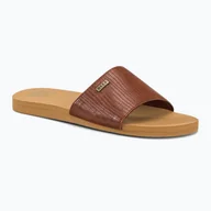 Klapki i japonki damskie - Klapki damskie REEF Bliss Nights Slide brunette - miniaturka - grafika 1