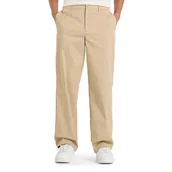 Spodnie sportowe męskie - Spodnie New Balance MP43560SOT - beżowe - miniaturka - grafika 1