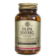 Suplementy naturalne - Solgar, DLPA (DL-Fenyloalanina) 500 mg, 50 kapsułek - miniaturka - grafika 1