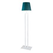 Lampy stojące - Lampa podłogowa, Vegas velur, 40x172 cm, klosz butelkowa zieleń - miniaturka - grafika 1