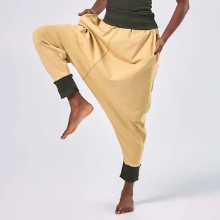 Spodnie sportowe damskie - Haremowe spodnie do jogi Samarali - grafika 1