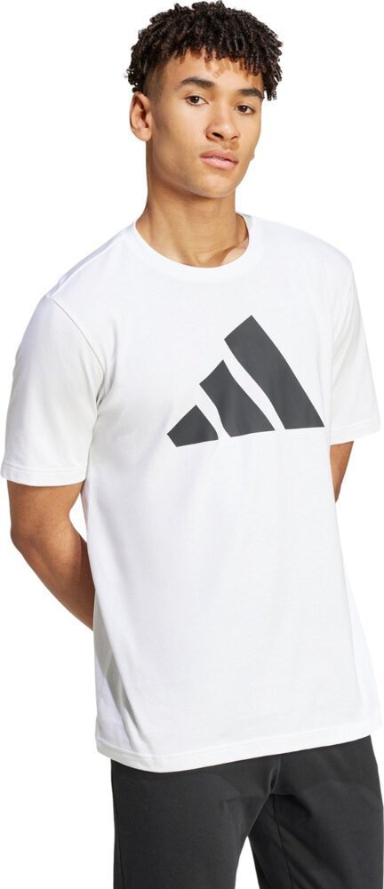 Adidas Koszulka męska adidas PWR 3 Graphic Tee biała IY8582 L