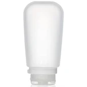 Butelki dla niemowląt - Podróżna silikonowa butelka na płyny Humangear GoToob+ XL - clear - miniaturka - grafika 1