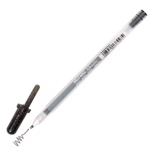 Sakura Metallic Gelly Roll Gelpens 549 Black 0,4 - Kredki, ołówki, pastele i pisaki - miniaturka - grafika 1