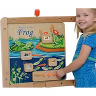 Tablice dla dzieci - Masterkidz Cykl Życia Żaby Tablica Edukacyjna Masterkidz ME13224 - miniaturka - grafika 1