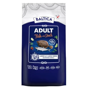 BALTICA Fish & Duck Large 12kg RYBY KACZKA - Sucha karma dla psów - miniaturka - grafika 1
