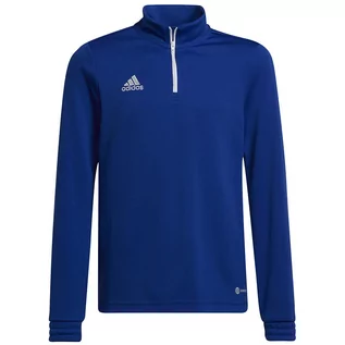 Bluzy sportowe męskie - Adidas, Bluza ENTRADA 22 Training Top Y HG6290, 164 cm, niebieski - grafika 1