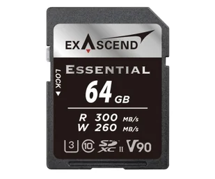 ExAscend 64GB SDXC Essential UHS-II V90 - Karty pamięci - miniaturka - grafika 1