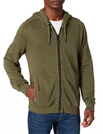 Bluzy męskie - camel active Bluza męska, Oliwkowy brąz, S - miniaturka - grafika 1