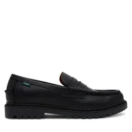 Mokasyny męskie - Mokasyny Polo Ralph Lauren Jett Lug-Sole 803961420001 Czarny - miniaturka - grafika 1