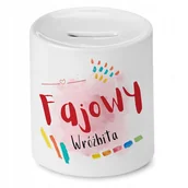 Skarbonki - Skarbonka 330 ml Dla Wandy Córki Dziecka Prezent z Nadrukiem ze Zdjęciem + Opakowanie na prezent (wzór 03) - miniaturka - grafika 1