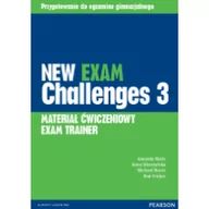 Podręczniki dla gimnazjum - Longman New Exam Challenges 3 Materiał ćwiczeniowy. Klasa 1-3 Gimnazjum Język angielski - Fricker Rod, Michael Harris, Anna Sikorzyńska - miniaturka - grafika 1