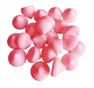 Dodatki do ciast w proszku - DEKORACJA POSYPKA małe bezy beziki różowe 2cm - 50g - miniaturka - grafika 1