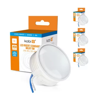 Zestaw 3x moduł LED INSERT 5W 6000K MILKY - Żarówki LED - miniaturka - grafika 1