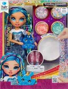 Rainbow High Shimmers with Slime Fashion Skyler - Lalki dla dziewczynek - miniaturka - grafika 1