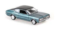 Samochody i pojazdy dla dzieci - Ford Taunus Coupe 1970 Green Metallic 1:43 Minichamps - miniaturka - grafika 1
