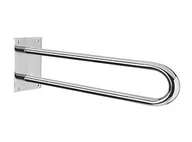 Akcesoria łazienkowe - Poręcz stała łazienkowa Bisk Masterline PRO 054990 600 mm chromowana - atestowana poręcz łazienkowa - miniaturka - grafika 1