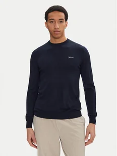 Guess Sweter M4YR01 Z3052 Granatowy Regular Fit - Swetry męskie - miniaturka - grafika 1