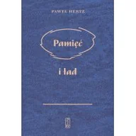 Publicystyka - Pamięć I Ład Paweł Hertz - miniaturka - grafika 1