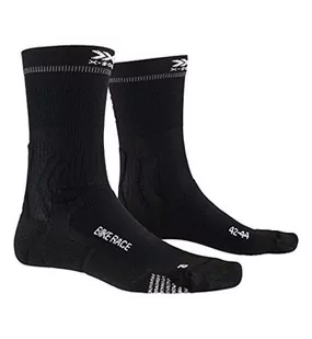 X-Socks Skarpety rowerowe unisex czarny Opal Black/Eat Dust 45-47 XS-BS05S19U - Skarpetki męskie - miniaturka - grafika 1