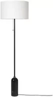 Lampy stojące - GUBI - Gravity Lampa Podłogowa Czarny Marmur/Biała GUBI - miniaturka - grafika 1