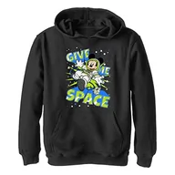 Bluzy dla chłopców - Disney Chłopięca bluza z kapturem Spacey Mickey, czarny, L - miniaturka - grafika 1