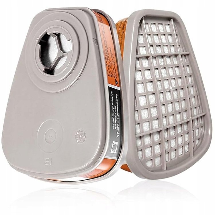 2x FILTRY WYMIENNE POCHŁANIACZE DO MASKI 6800 PÓŁMASKI 6200