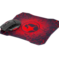 Podkładki pod mysz - MARVO M355+G1 2W1 MYSZ I PODKŁADKA POD MYSZ COMBO - miniaturka - grafika 1