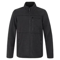 Bluzy sportowe męskie - Męska bluza Hannah Santon II Rozmiar: M / Kolor: czarny - miniaturka - grafika 1