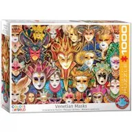 Puzzle - Eurographics Puzzle 1000 Maski Weneckie 6000-5534 - miniaturka - grafika 1