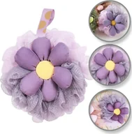 Inne akcesoria do pielęgnacji dzieci - eCarla Szczotka gąbka do mycia ciała SWEETY na mokro XL 15cm GB14FIO - miniaturka - grafika 1