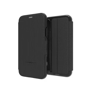 Gear4 Oxford portfelowe etui z klapką na Apple iPhone X CZARNY OTWIERANE NA BOK TWORZYWO SZTUCZNE 33132 - Etui i futerały do telefonów - miniaturka - grafika 1