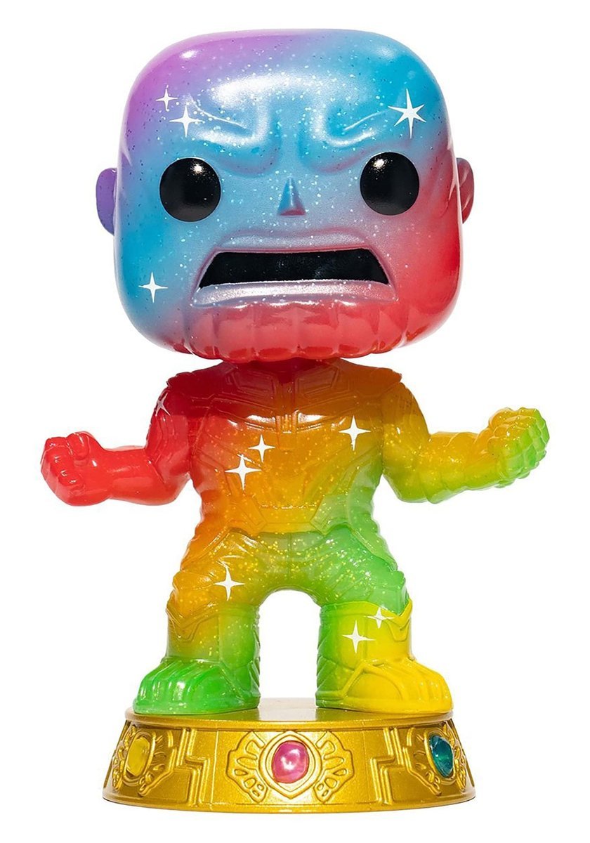 Funko Pop Marvel Thanos Infinity Saga Artist Series #52 - Exclusive Special Edition - Figurka Pop Marvel Wielokolorowy