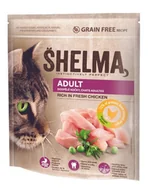 Sucha karma dla kotów - Karma dla kota bezzbożowa z kurczakiem Shelma 750g - miniaturka - grafika 1