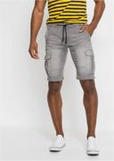 Spodnie damskie - Bermudy dżinsowe ze stretchem Regular Fit - bonprix - miniaturka - grafika 1