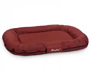 Bimbay Legowisko Ponton rozmiar 4 BORDO 110x80 VAT006301 - Legowiska dla psów - miniaturka - grafika 1