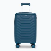 Walizki - Walizka podróżna KADVA Sancho 38 l niebieska - miniaturka - grafika 1