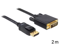 Kable - Delock Kabel Displayport M > DVI-D M 2M KKDOKUBV0660 - miniaturka - grafika 1