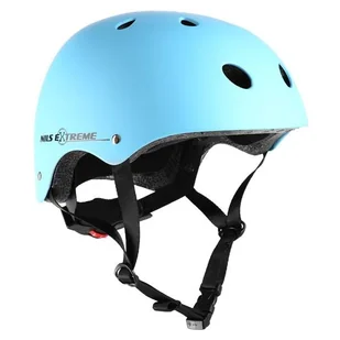 Nils EXTREME MTV12 NIEBIESKI MATOWY ROZM. M (54-58 cm) KASK EXTREME - Kaski rowerowe - miniaturka - grafika 1
