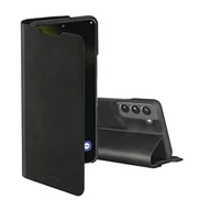 Etui i futerały do telefonów - Hama Etui na telefon komórkowy Samsung Galaxy S22+ "Guard Pro" (etui ochronne z przegródką na karty, składane etui do Samsung S22 + z zapięciem magnetycznym i funkcją stojaka), czarne - miniaturka - grafika 1