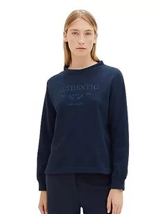 TOM TAILOR Bluza damska, 10668 - Sky Captain Blue, L - Bluzy damskie - miniaturka - grafika 1