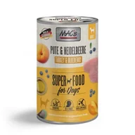 Mokra karma dla psów - MAC's Karma mokra dla psów Adult Indyk i borówki 6x800 g - miniaturka - grafika 1