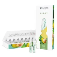 Serum do twarzy - Janssen Cosmetics Janssen Cosmetics Purify Detox Fluid Ampułka rewitalizująca 7x 2 ml - miniaturka - grafika 1