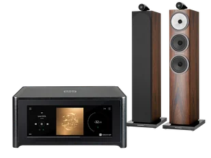 NAD M10 V3 (czarny) + 703 S3 (mokka) - Zestawy stereo - miniaturka - grafika 1
