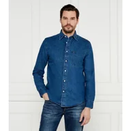 Koszule męskie - Tommy Hilfiger Jeansowa koszula Regular Fit - miniaturka - grafika 1