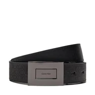 Paski - Pasek Męski Calvin Klein Adj/Rev Formal Plaque Mono 35mm K50K511573 Czarny - miniaturka - grafika 1