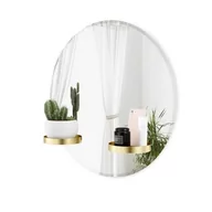 Lustra - UMBRA lustro ścienne PERCH 60 cm mosiężne - miniaturka - grafika 1