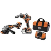 Zestawy elektronarzędzi - AEG Zestaw bezprzewodowych urządzeń 18V - V4_5867 V - miniaturka - grafika 1