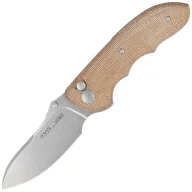 Noże - Nóż składany Viper Moon Natural Canvas Micarta, Stonewashed MagnaCut by Fabrizio Silvestrelli (V6010CN) - miniaturka - grafika 1